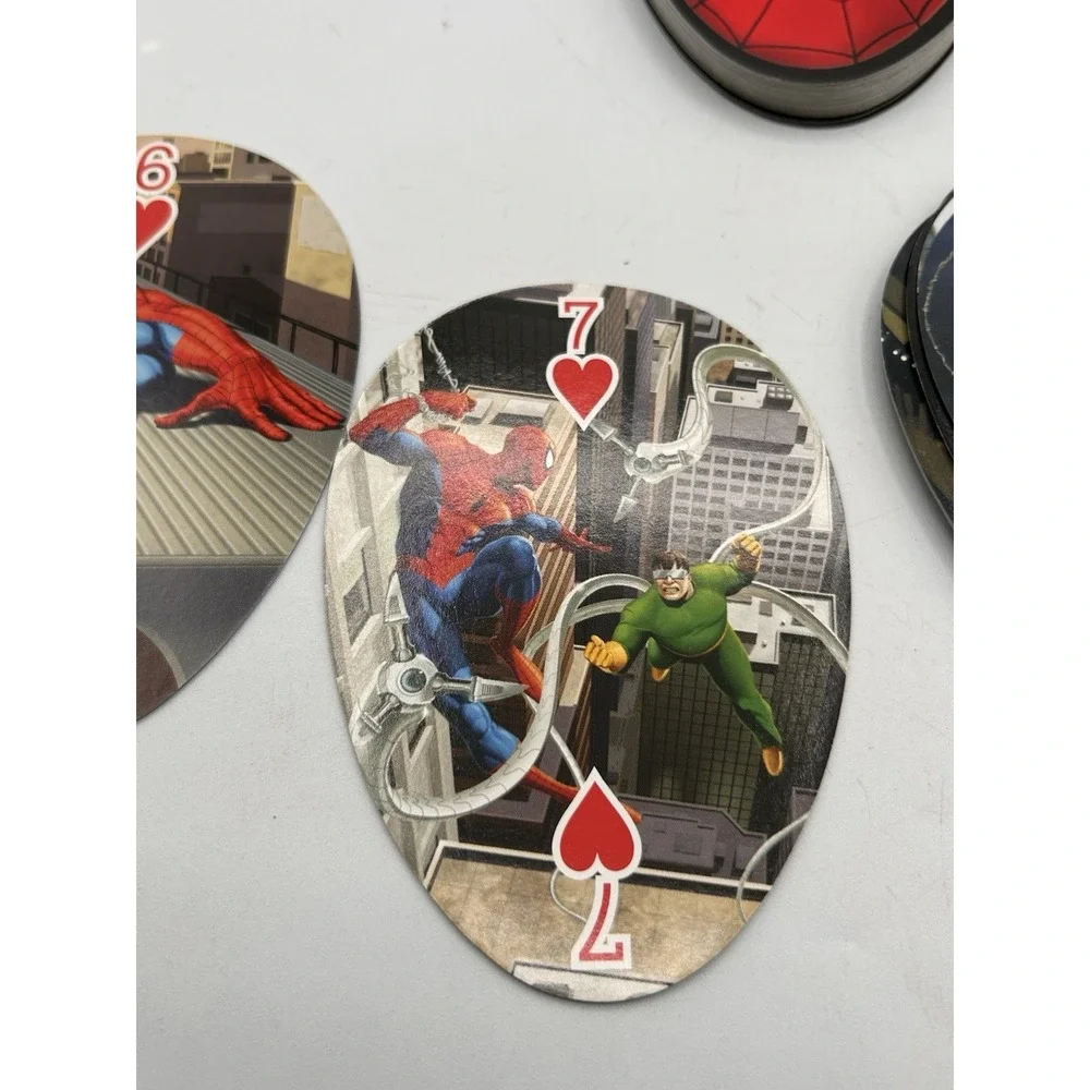 2006 The Amazing Spider-man Die-Cut Playing Cards Marvel Complete With Jokers
